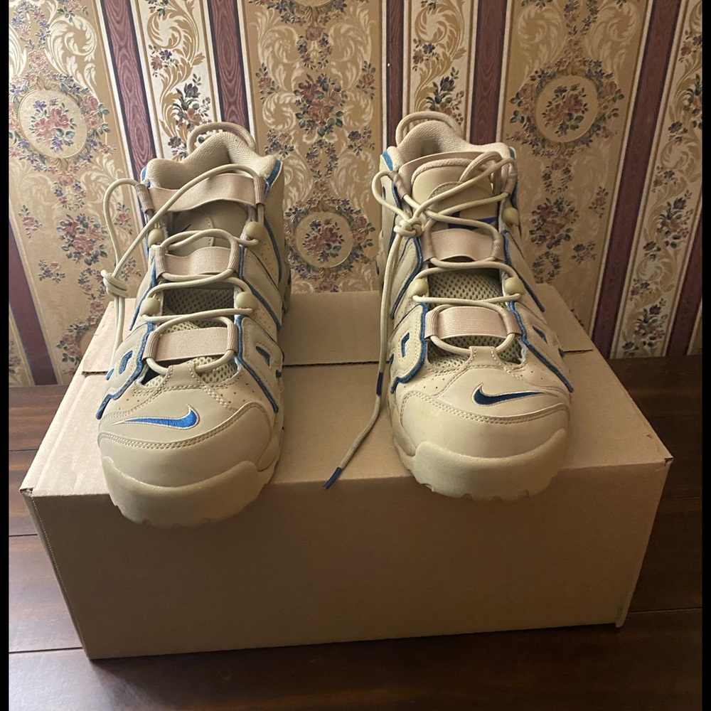 Nike Air Uptempo Limestone. Size 14